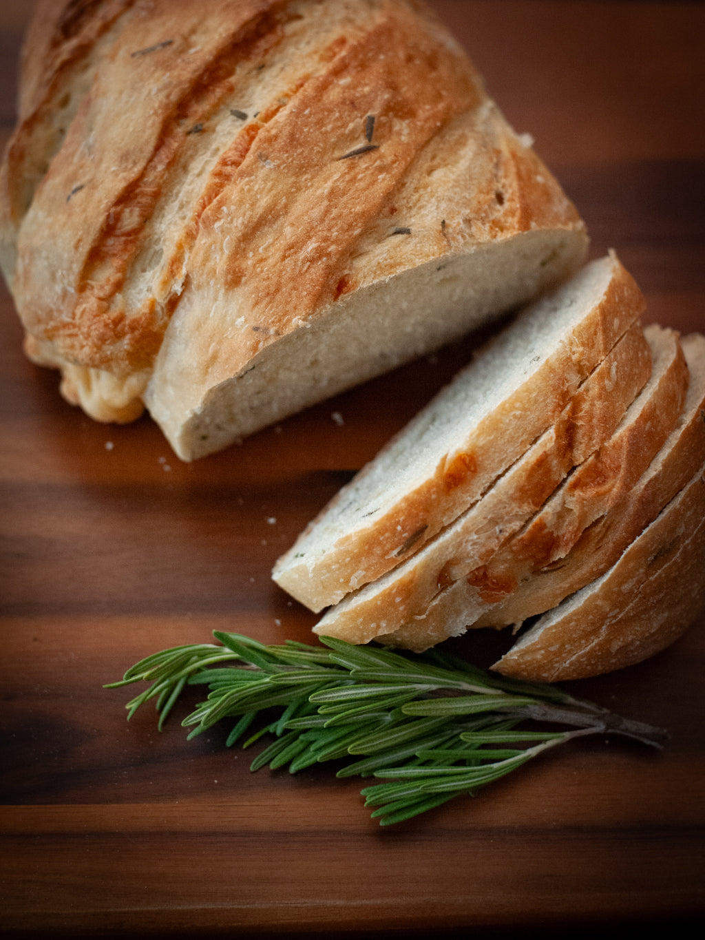 Rosemary Garlic Parmesan Artisan Batard *