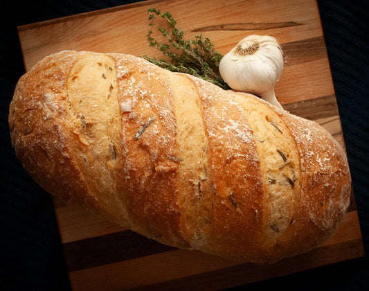 Garlic Herb Artisan Batard *