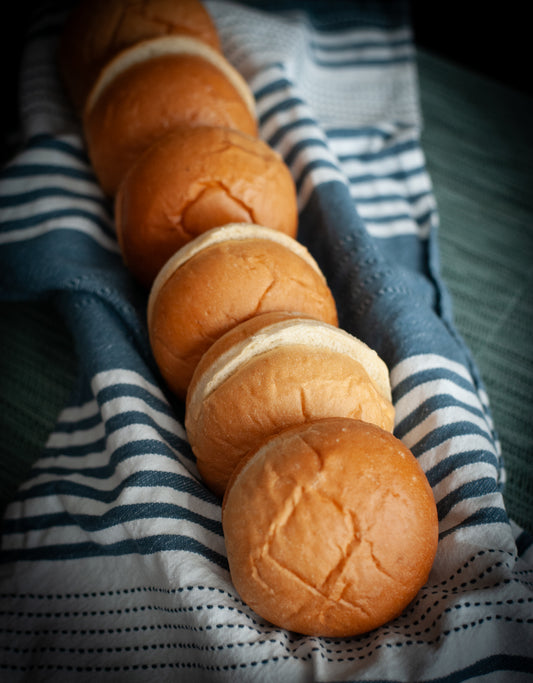 Brioche Hamburger Bun (Small, 12PK)