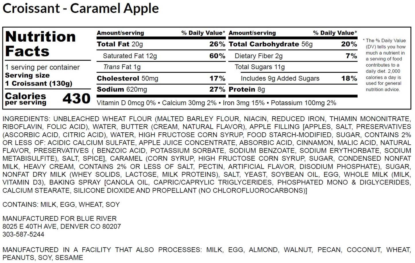 Croissant - Caramel Apple (2PK) TG *November Special*